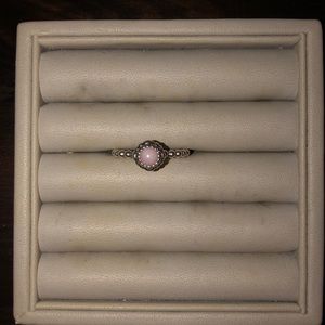 PANDORA October Birthstone Ring